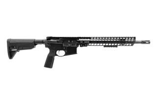 Geissele Border Patrol 5.56 NATO AR-15 rifle, black.